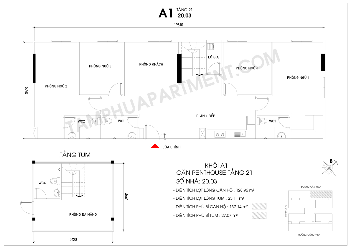 Căn hộ Penthouse A1-20.03 Tam Phú Apartment can-ho-penthouse-a1-20-03-tam-phu-apartment